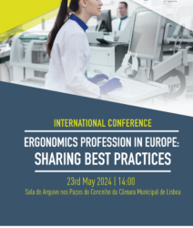 Conferência internacional Ergonomics Profession in Europe: sharing best practices