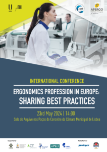 Conferência internacional Ergonomics Profession in Europe: sharing best practices